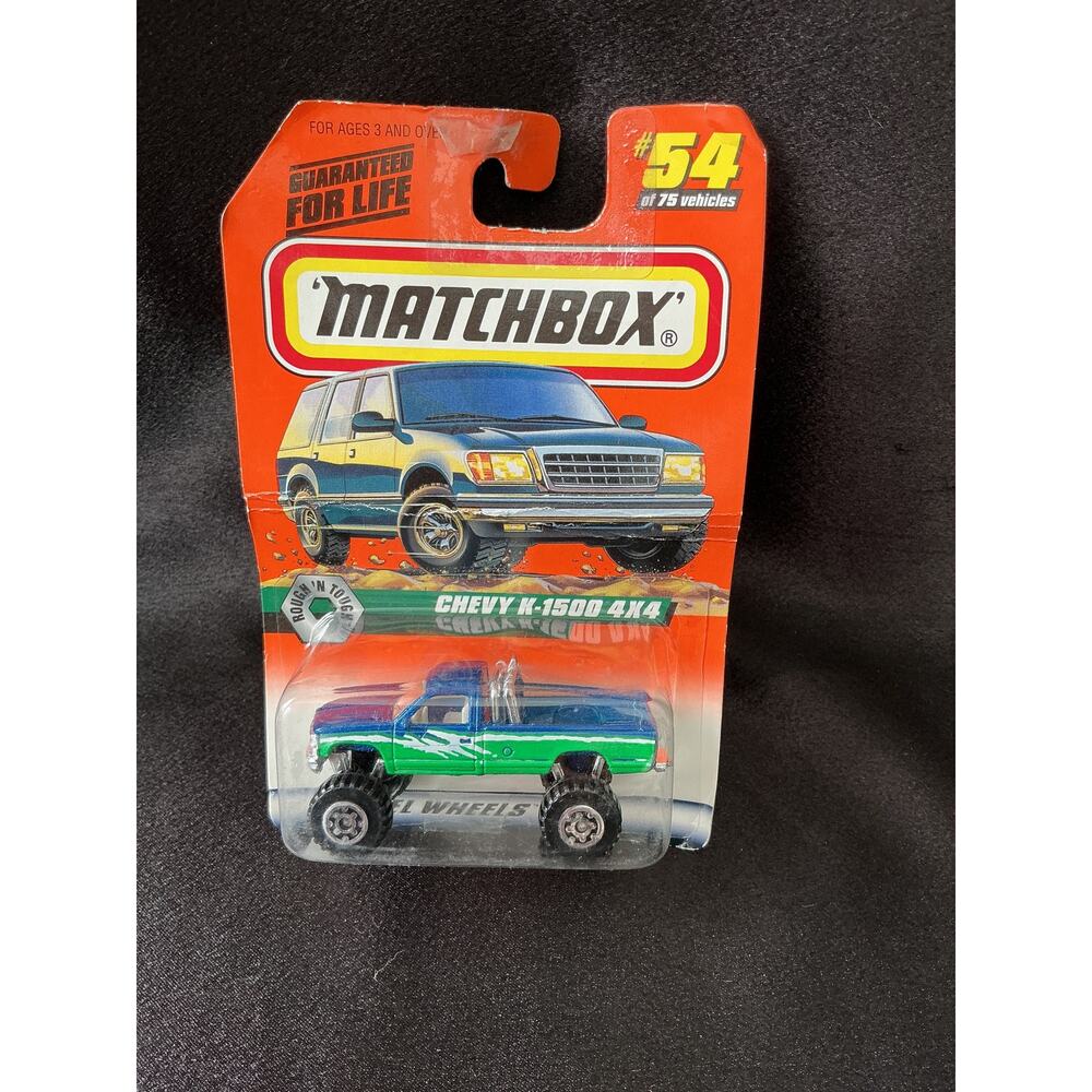 Vintage Matchbox #54 Chevy K-1500 4x4